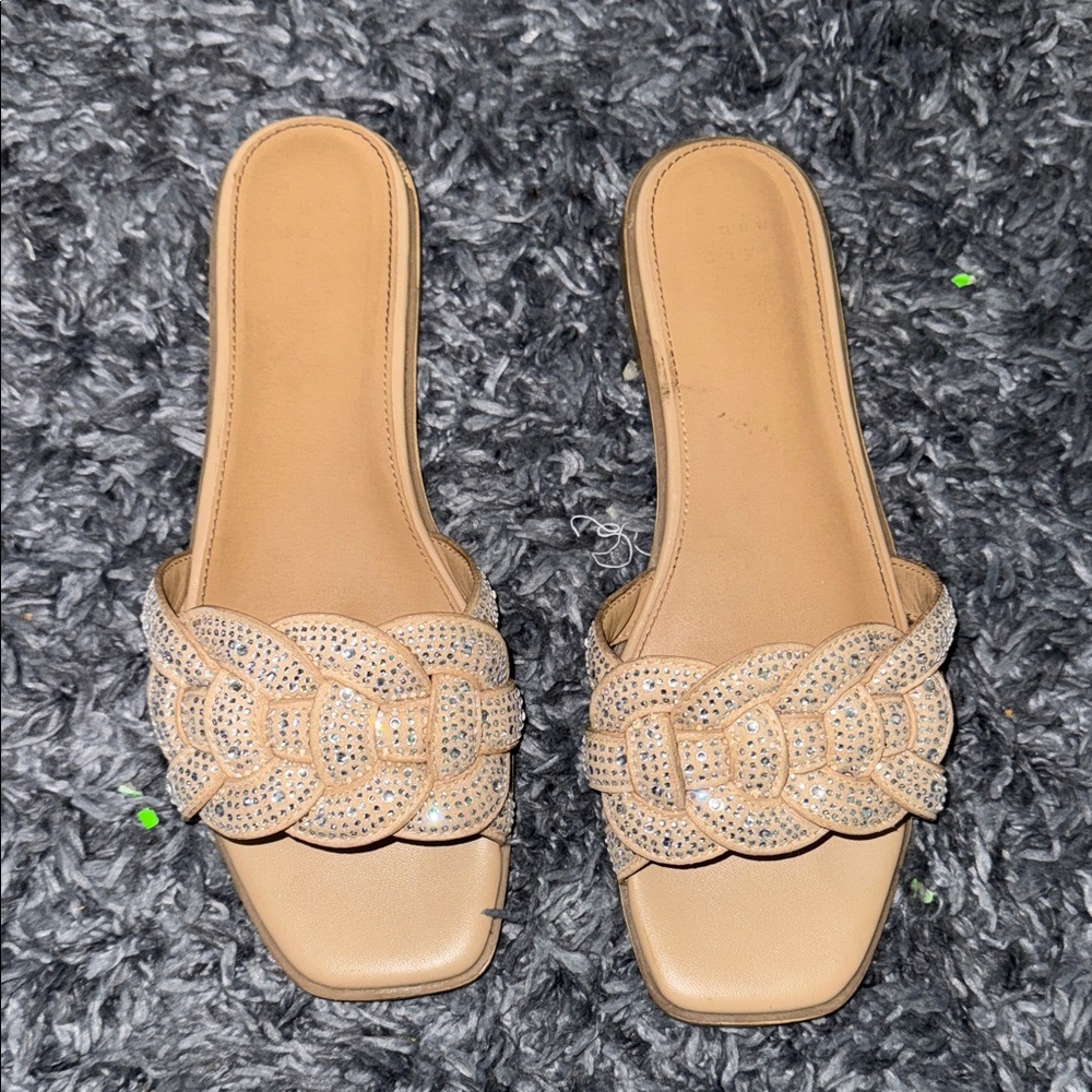 Universal Thread Tan Braided Sandals